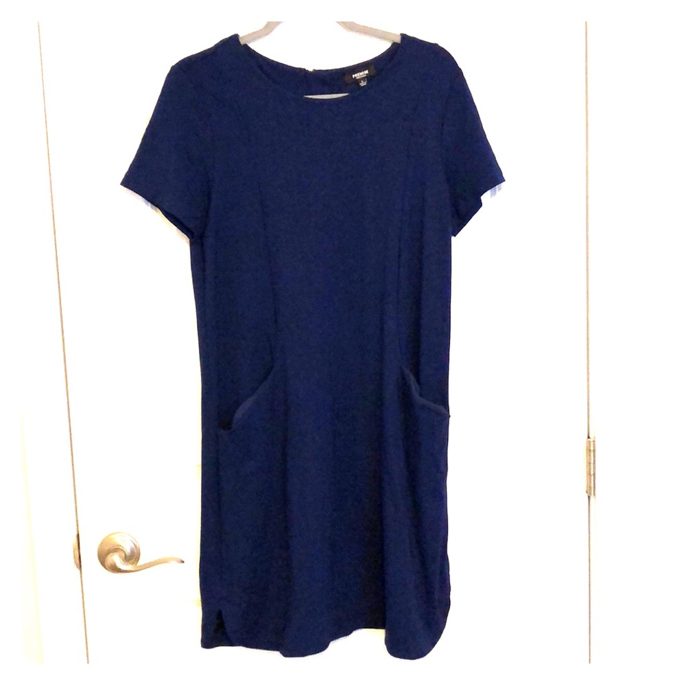 Navy blue dress